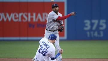TORONTO, ON - AUGUST 28: Eduardo Nunez