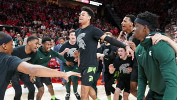 Malik Hall, Michigan State basketball (Photo by Mitchell Layton/Getty Images)