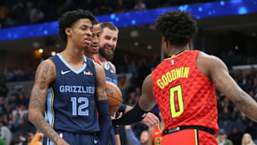 Ja Morant, Memphis Grizzlies Mandatory Credit: Nelson Chenault-USA TODAY Sports