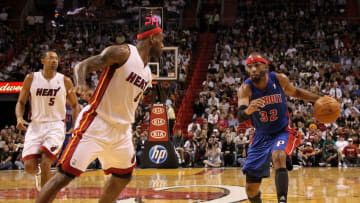 MIAMI, FL - DECEMBER 01: Richard Hamilton #32 of the Detroit Pistons (Photo by Mike Ehrmann/Getty Images)