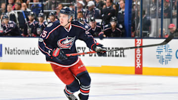 COLUMBUS, OH - MARCH 22: Markus Nutivaara