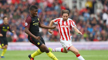 Potters new boy Joe Allen will be looking to help build on Wales' impressive run at Euro 2016 as he represents his nation once again on the international stage in the first 2018 World Cup Qualifiers. (Photo by Michael Steele/Getty Images)