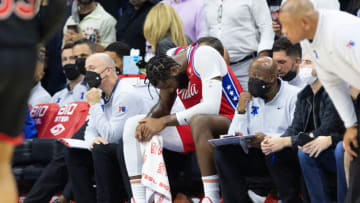Andre Drummond, Sixers Mandatory Credit: Bill Streicher-USA TODAY Sports