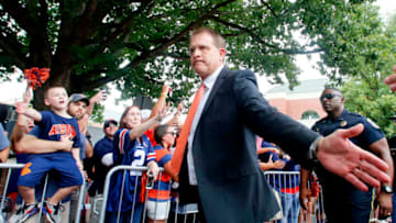 Gus Malzahn and his staff are recruiting at a high level. (Photo by Butch Dill/Getty Images)