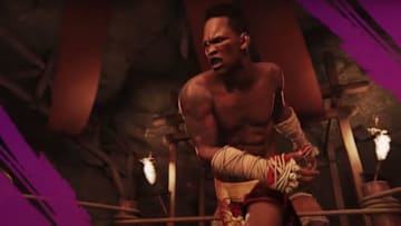 Israel Adesanya in the UFC 4 game (via EA Sports/UFC)