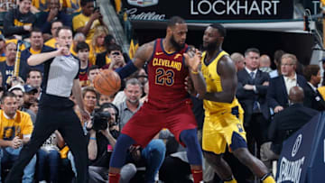 INDIANAPOLIS, IN - APRIL 20: LeBron James (Photo by Joe Robbins/Getty Images)