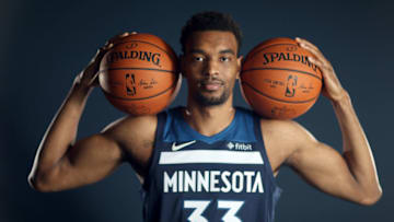 MINNEAPOLIS, MN - JUNE 26: Keita Bates-Diop #33 of the Minnesota Timberwolves. Copyright 2018 NBAE (Photo by David Sherman/NBAE via Getty Images)