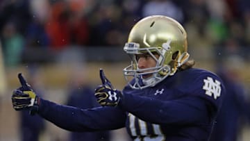SOUTH BEND, IN - NOVEMBER 19: Chris Finke