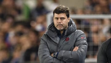 Mauricio Pochettino during the Ligue 1 match between RC Strasbourg and Paris Saint-Germain at Stade de la Meinau on April 29, 2022 in Strasbourg, France. (Photo by Marcio Machado/Eurasia Sport Images/Getty Images)