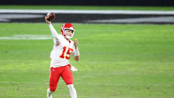 Kansas City Chiefs star quarterback Patrick Mahomes (Photo by Mark J. Rebilas-USA TODAY Sports)
