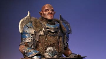 LOS ANGELES, CA - JUNE 13: An orc charactor from 'Middle Earth Shadow of War' performs during the Electronic Entertainment Expo E3 at the Los Angeles Convention Center on June 13, 2017 in Los Angeles, California. (Photo by Christian Petersen/Getty Images)
