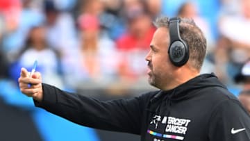 Carolina Panthers head coach Matt Rhule reacts(Bob Donnan-USA TODAY Sports)