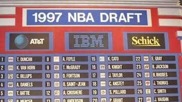 1997 NBA Draft Mandatory Credit: Craig Jones /Allsport
