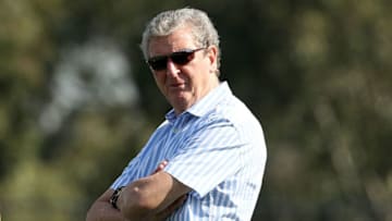 MELBOURNE, AUSTRALIA - APRIL 19: Roy Hodgson looks on during a Melbourne City A-League training session at City Football Academy on April 19, 2017 in Melbourne, Australia. (Photo by Robert Cianflone/Getty Images)