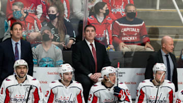 Peter Laviolette, Washington Capitals Mandatory Credit: John Hefti-USA TODAY Sports