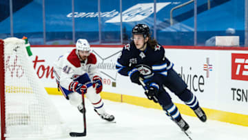 Feb 27, 2021; Winnipeg, Manitoba, CAN; Sami Niku Mandatory Credit: Terrence Lee-USA TODAY Sports