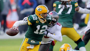 Packers quarterback Aaron Rodgers. (Packers News)