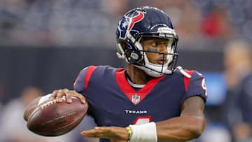 HOUSTON, TX - AUGUST 19: Deshaun Watson