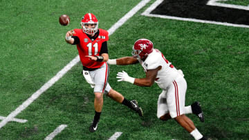ATLANTA, GA - JANUARY 08: Jake Fromm