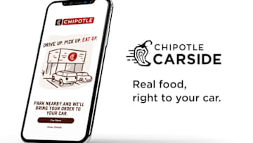 Chipotle Carside begins testing, photo provided by Chipotle