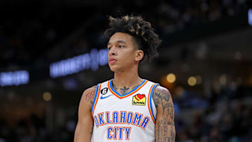 Tre Mann #23 of the Oklahoma City Thunder (Photo by Justin Ford/Getty Images)
