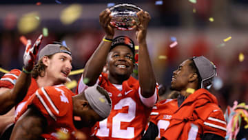 INDIANAPOLIS, IN - DECEMBER 06: Quarterback Cardale Jones