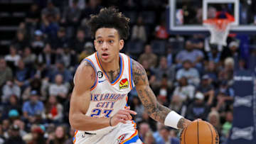 Tre Mann #23 of the Oklahoma City Thunder (Photo by Justin Ford/Getty Images)
