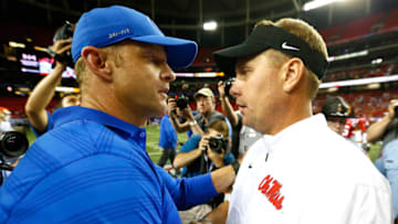Former Auburn football head coach Bryan Harsin's family member Keli Park took a shot at new Tigers coach Hugh Freeze and AU (Photo by Kevin C. Cox/Getty Images)