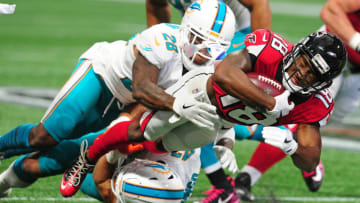 ATLANTA, GA - OCTOBER 15: Taylor Gabriel