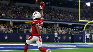 ARLINGTON, TX - AUGUST 26: Patrick Peterson #21 of the Arizona Cardinals (Photo by Richard Rodriguez/Getty Images)