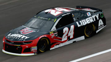 KANSAS CITY, KS - MAY 11: William Byron, driver of the #24 Liberty University Chevrolet (Photo by Sean Gardner/Getty Images)
