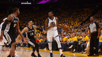 OAKLAND, CA - APRIL 14: Kevin Durant
