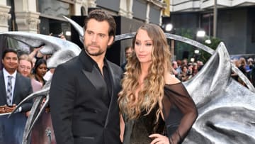 LONDON, ENGLAND - JUNE 28: Henry Cavill and Natalie Viscuso attend the UK Premiere of "The Witcher" Season 3 at Outernet London on June 28, 2023 in London, England. (Photo by Dave Benett/WireImage)