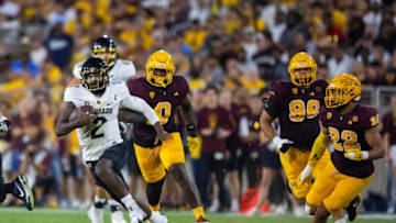 The Colorado football program's only projected first-round 2024 draft pick has been the "best, most reliable" Buff on the roster Mandatory Credit: Mark J. Rebilas-USA TODAY Sports
