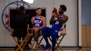 Ben Simmons, Joel Embiid | Philadelphia 76ers (Photo by Mitchell Leff/Getty Images)