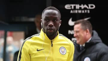 MIDDLESBROUGH, ENGLAND - MARCH 11: Bacary Sagna of Manchester City arrives at the stadium ahead of The Emirates FA Cup Quarter-Final match between Middlesbrough and Manchester City at Riverside Stadium on March 11, 2017 in Middlesbrough, England. (Photo by Ian MacNicol/Getty Images)