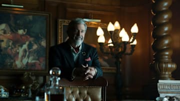 THE CONTINENTAL: FROM THE WORLD OF JOHN WICK -- "Night 1" -- Pictured: Mel Gibson as Cormac -- (Photo by: Katalin Vermes/Starz Entertainment)