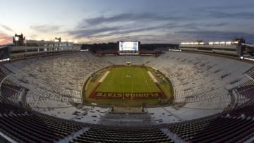 TALLAHASSEE, FL - NOVEMBER 26: A general view overhead of Doak Campbell Stadium before the #14 ranked Florida State Seminoles host the #15 ranked Florida Gators on November 26, 2016 in Tallahassee, Florida. (Photo by Don Juan Moore/Getty Images)