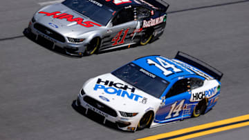 Chase Briscoe and Cole Custer, Stewart-Haas Racing, NASCAR (Photo by Jared C. Tilton/Getty Images)