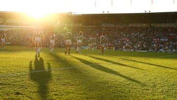 SYDNEY, AUSTRALIA - MARCH 17: A general view is seen during the round two NRL match between the Penrith Panthers and the South Sydney Rabbitohs at Penrith Stadium on March 17, 2018 in Sydney, Australia. (Photo by Mark Kolbe/Getty Images)