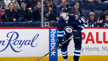 WINNIPEG, MB - APRIL 8: Jacob Trouba