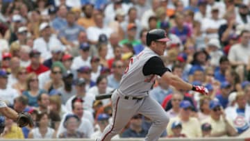 Aug 10, 2005; Chicago, IL, USA; Cincinnati Reds Ryan Freel against Chicago Cubs in Chicago, Ill., on Aug. 10, 2005. The Reds won 8-2. (Photo by Sporting News/Sporting News via Getty Images)