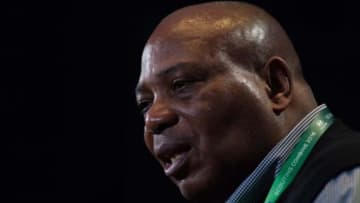 Feb 24, 2016; Indianapolis, IN, USA; Baltimore Ravens general manager and executive vice president Ozzie Newsome speaks to the media during the 2016 NFL Scouting Combine at Lucas Oil Stadium. Mandatory Credit: Trevor Ruszkowski-USA TODAY Sports
