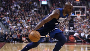 TORONTO, ON - OCTOBER 24: Anthony Tolliver #43 of the Minnesota Timberwolves. (Photo by Vaughn Ridley/Getty Images)