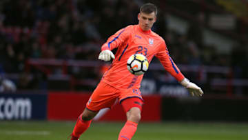 Ukraine U21's Andriy Lunin (Photo by Mike Egerton/PA Images via Getty Images)