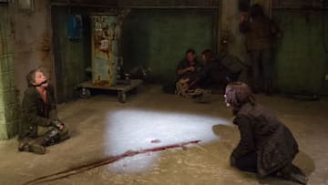 Carol Peletier (Mellissa McBride) and MaggieGreene (Lauren Cohan) in Episode 13Photo Credit: Gene Page/AMC, The Walking Dead