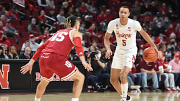 Bryce McGowens, Nebraska Cornhuskers. (Photo by Steven Branscombe-USA TODAY Sports)