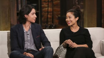 Lorenzo James Henrie, Michelle Ang - Talking Fear - Season 2, Episode 19 - Photo Credit: Jordin Althaus/AMC