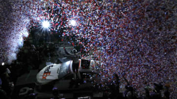 Denny Hamlin, Joe Gibbs Racing, NASCAR (Photo by Jared C. Tilton/Getty Images)