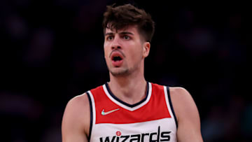 Deni Avdija #9 of the Washington Wizards. (Photo by Dustin Satloff/Getty Images)